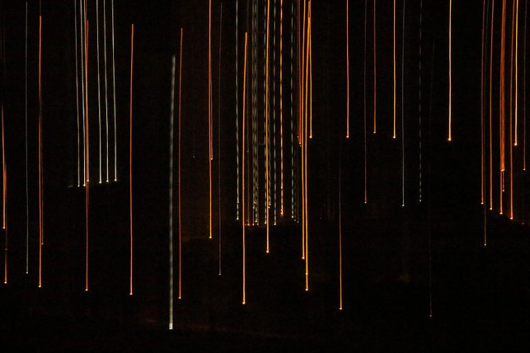 Abstract background design symbolizing electrical energy for Alpha Electric Group in Suttons Bay, MI.